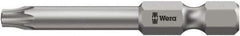 Wera - 15IP Torx Plus Bit - 1/4" Hex Drive, 70" OAL - Eagle Tool & Supply
