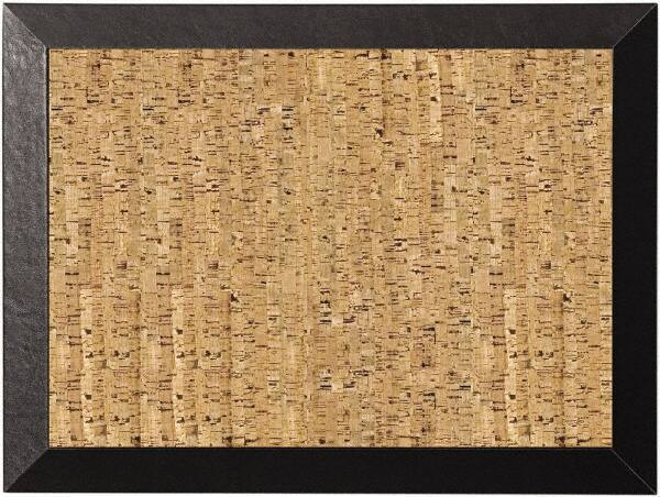 MasterVision - 36" Wide x 24" High Open Cork Bulletin Board - Natural (Color) - Eagle Tool & Supply