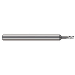 Harvey Tool - Square End Mills; Mill Diameter (Inch): 1/4 ; Mill Diameter (Decimal Inch): 0.2500 ; Length of Cut (Inch): 3/8 ; Length of Cut (Decimal Inch): 0.3750 ; Material: Solid Carbide ; Finish/Coating: Uncoated - Exact Industrial Supply