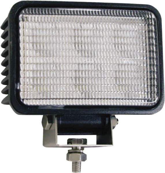 Buyers Products - 12 to 24 Volt, Clear Flood Beam Light - 1.5 Amps, 1,350 Lumens, 6 LED Lamp - Eagle Tool & Supply