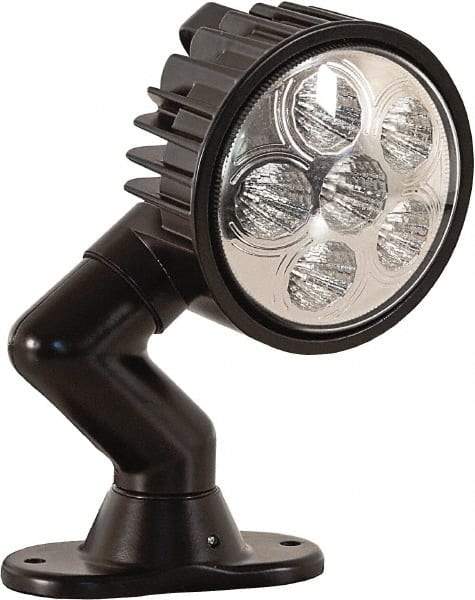 Buyers Products - 12 to 24 Volt, Clear LED Spotlight - 1.5 Amps, 1,350 Lumens, 6 LED Lamp - Eagle Tool & Supply