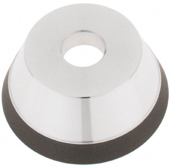Tru-Maxx - 3" Diam, 3/4" Hole Size, 1" Overall Thickness, 150 Grit, Type 11V9, Tool & Cutter Grinding Wheel - Very Fine Grade, Diamond - Eagle Tool & Supply