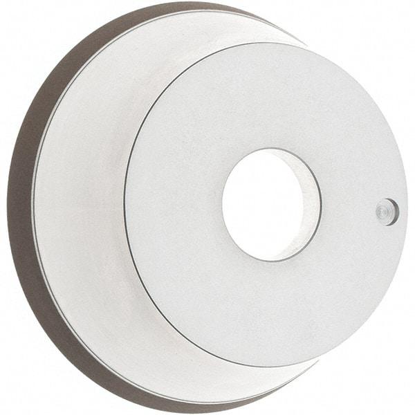 Tru-Maxx - 5" Diam, 1-1/4" Hole Size, 1" Overall Thickness, 120 Grit, Type 11V9, Tool & Cutter Grinding Wheel - Fine Grade, Diamond - Eagle Tool & Supply
