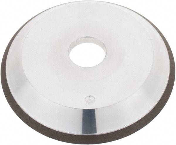 Tru-Maxx - 6" Diam, 1-1/4" Hole Size, 3" Overall Thickness, 120 Grit, Type 12V9, Tool & Cutter Grinding Wheel - Fine Grade, CBN - Eagle Tool & Supply