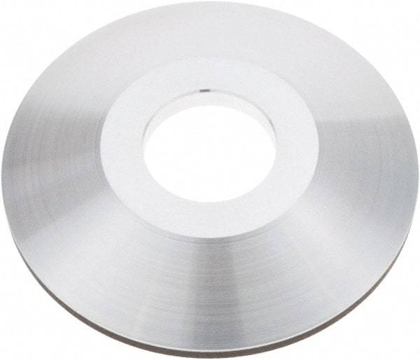 Tru-Maxx - 4" Diam, 1-1/4" Hole Size, 1" Overall Thickness, 180 Grit, Type 12A2, Tool & Cutter Grinding Wheel - Very Fine Grade, Diamond - Eagle Tool & Supply