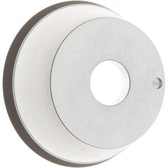 Tru-Maxx - 5" Diam, 1-1/4" Hole Size, 1" Overall Thickness, 120 Grit, Type 11V9, Tool & Cutter Grinding Wheel - Fine Grade, Diamond - Eagle Tool & Supply
