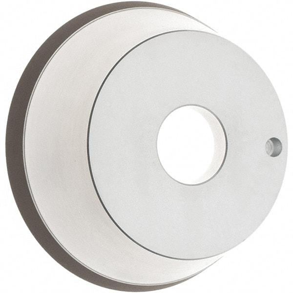 Tru-Maxx - 5" Diam, 1-1/4" Hole Size, 1" Overall Thickness, 120 Grit, Type 11V9, Tool & Cutter Grinding Wheel - Fine Grade, Diamond - Eagle Tool & Supply