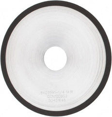 Tru-Maxx - 6" 120 Grit Diamond Cutoff Wheel - 0.035" Thick, 1-1/4" Arbor, Use with Angle Grinders - Eagle Tool & Supply
