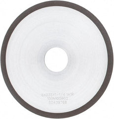 Tru-Maxx - 6" 100 Grit Diamond Cutoff Wheel - 0.035" Thick, 1-1/4" Arbor, Use with Angle Grinders - Eagle Tool & Supply