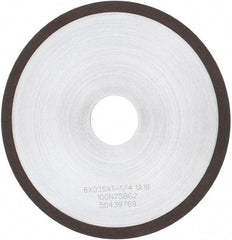 Tru-Maxx - 6" 100 Grit Diamond Cutoff Wheel - 0.035" Thick, 1-1/4" Arbor, Use with Angle Grinders - Eagle Tool & Supply