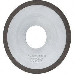 Tru-Maxx - 4" 100 Grit Diamond Cutoff Wheel - 1/32" Thick, 1-1/4" Arbor, Use with Angle Grinders - Eagle Tool & Supply