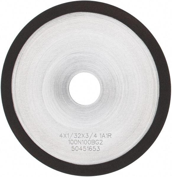 Tru-Maxx - 4" 100 Grit Diamond Cutoff Wheel - 1/32" Thick, 3/4" Arbor, Use with Angle Grinders - Eagle Tool & Supply