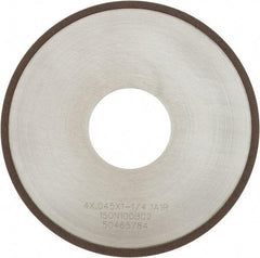 Tru-Maxx - 4" 150 Grit Diamond Cutoff Wheel - 0.045" Thick, 1-1/4" Arbor, Use with Angle Grinders - Eagle Tool & Supply