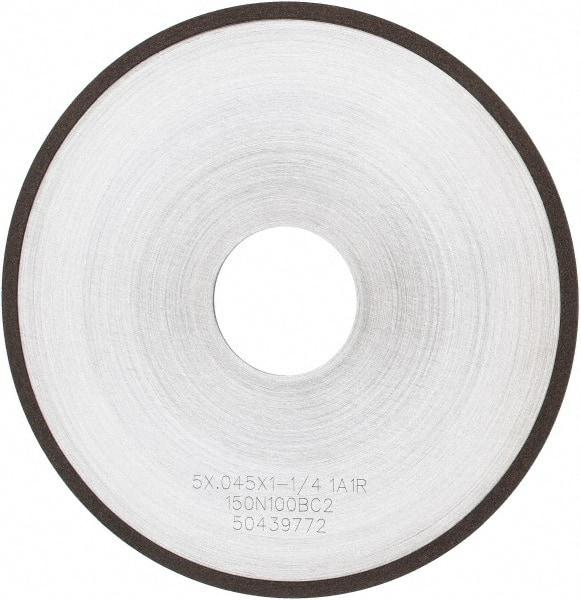 Tru-Maxx - 5" 150 Grit Diamond Cutoff Wheel - 0.045" Thick, 1-1/4" Arbor, Use with Angle Grinders - Eagle Tool & Supply