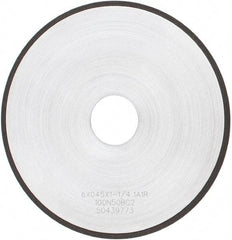 Tru-Maxx - 6" 100 Grit Diamond Cutoff Wheel - 0.045" Thick, 1-1/4" Arbor, Use with Angle Grinders - Eagle Tool & Supply