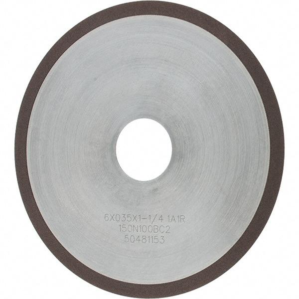 Tru-Maxx - 6" 150 Grit Diamond Cutoff Wheel - 0.035" Thick, 1-1/4" Arbor, Use with Angle Grinders - Eagle Tool & Supply