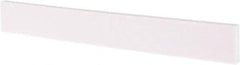 Tru-Maxx - 150 Grit Aluminum Oxide Rectangular Polishing Stone - Very Fine Grade, 1" Wide x 8" Long x 1/4" Thick - Eagle Tool & Supply