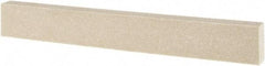 Tru-Maxx - 120 Grit Aluminum Oxide Rectangular Polishing Stone - Fine Grade, 1" Wide x 8" Long x 1/2" Thick - Eagle Tool & Supply