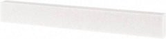 Tru-Maxx - 80 Grit Aluminum Oxide Rectangular Polishing Stone - Medium Grade, 1" Wide x 8" Long x 1/2" Thick - Eagle Tool & Supply