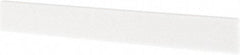 Tru-Maxx - 80 Grit Aluminum Oxide Rectangular Polishing Stone - Medium Grade, 1" Wide x 8" Long x 1/4" Thick - Eagle Tool & Supply