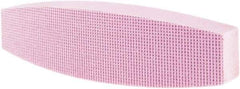 Tru-Maxx - 80 Grit Aluminum Oxide Boat (Shape) Polishing Stone - Medium Grade, 2-1/2" Wide x 9" Long x 1-1/2" Thick - Eagle Tool & Supply