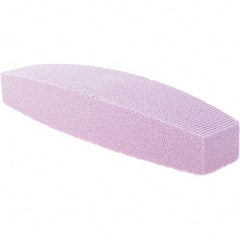 Tru-Maxx - 60 Grit Aluminum Oxide Boat (Shape) Polishing Stone - Medium Grade, 2-1/2" Wide x 9" Long x 1-1/2" Thick - Eagle Tool & Supply
