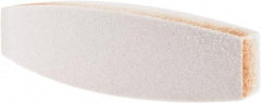 Tru-Maxx - 60 Grit Aluminum Oxide Boat (Shape) Polishing Stone - Medium Grade, 2-1/2" Wide x 9" Long x 1-1/2" Thick - Eagle Tool & Supply