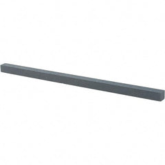 Tru-Maxx - 320 Grit Silicon Carbide Square Polishing Stone - Extra Fine Grade, 1/4" Wide x 6" Long x 1/4" Thick - Eagle Tool & Supply