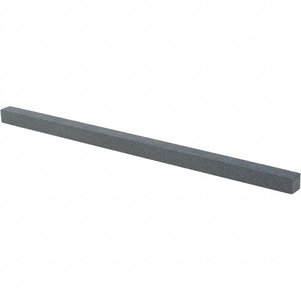 Tru-Maxx - 220 Grit Silicon Carbide Square Polishing Stone - Very Fine Grade, 1/4" Wide x 6" Long x 1/4" Thick - Eagle Tool & Supply