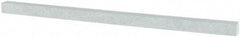 Tru-Maxx - 400 Grit Silicon Carbide Square Polishing Stone - Super Fine Grade, 1/4" Wide x 6" Long x 1/4" Thick - Eagle Tool & Supply