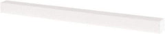 Tru-Maxx - 400 Grit Aluminum Oxide Square Polishing Stone - Super Fine Grade, 1/4" Wide x 4" Long x 1/4" Thick - Eagle Tool & Supply
