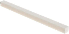 Tru-Maxx - 220 Grit Aluminum Oxide Square Polishing Stone - Very Fine Grade, 1/4" Wide x 4" Long x 1/4" Thick - Eagle Tool & Supply