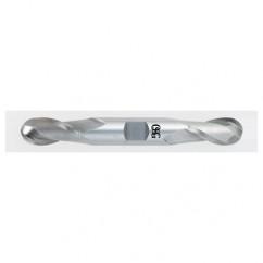 9/32" Dia. - 3-3/8" OAL - Bright CBD - Double - Ball Nose SE EM - 2 FL - Eagle Tool & Supply