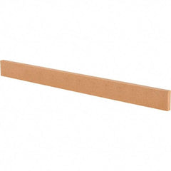 Tru-Maxx - 320 Grit Aluminum Oxide Rectangular Polishing Stone - Extra Fine Grade, 1/2" Wide x 6" Long x 1/8" Thick - Eagle Tool & Supply