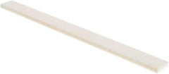 Tru-Maxx - 220 Grit Aluminum Oxide Rectangular Polishing Stone - Very Fine Grade, 1/2" Wide x 6" Long x 1/8" Thick - Eagle Tool & Supply