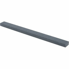 Tru-Maxx - 220 Grit Silicon Carbide Rectangular Polishing Stone - Very Fine Grade, 1/2" Wide x 6" Long x 1/4" Thick - Eagle Tool & Supply