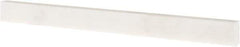Tru-Maxx - 320 Grit Aluminum Oxide Rectangular Polishing Stone - Extra Fine Grade, 1/2" Wide x 6" Long x 1/4" Thick - Eagle Tool & Supply