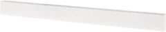 Tru-Maxx - 220 Grit Aluminum Oxide Rectangular Polishing Stone - Very Fine Grade, 1/2" Wide x 6" Long x 1/4" Thick - Eagle Tool & Supply