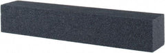 Tru-Maxx - 120 Grit Silicon Carbide Square Polishing Stone - Fine Grade, 1" Wide x 6" Long x 1" Thick - Eagle Tool & Supply