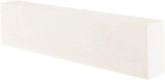 Tru-Maxx - 180 Grit Aluminum Oxide Rectangular Polishing Stone - Very Fine Grade, 2" Wide x 8" Long x 1" Thick - Eagle Tool & Supply
