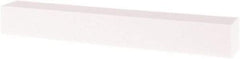 Tru-Maxx - 150 Grit Aluminum Oxide Square Polishing Stone - Very Fine Grade, 1" Wide x 8" Long x 1" Thick - Eagle Tool & Supply