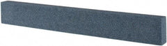 Tru-Maxx - 120 Grit Aluminum Oxide Rectangular Roughing Stone - Fine Grade, 1" Wide x 8" Long x 1/2" Thick - Eagle Tool & Supply