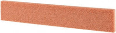 Tru-Maxx - 80 Grit Aluminum Oxide Rectangular Roughing Stone - Medium Grade, 1" Wide x 6" Long x 1/4" Thick - Eagle Tool & Supply