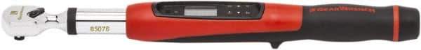 GearWrench - 3/8" Drive Electronic Torque Wrench - 10 N/m to 135 N/m Torque, 15-3/4" OAL - Eagle Tool & Supply