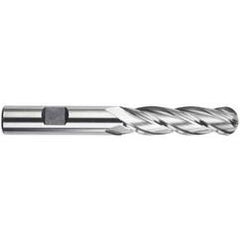 1/4" Dia. - 3-1/16" OAL - HSS-TiN - Ball Nose SE EM - 4 FL - Eagle Tool & Supply