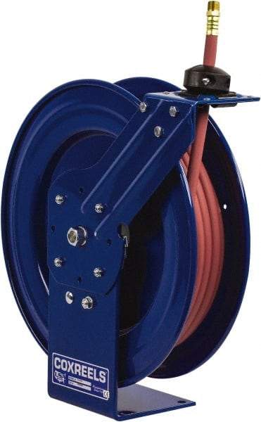 CoxReels - 50' Spring Retractable Hose Reel - 300 psi, Hose Included - Eagle Tool & Supply