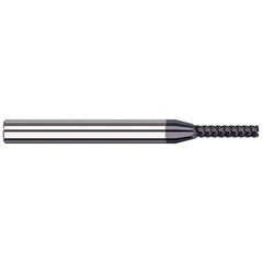 Harvey Tool - Corner Radius & Corner Chamfer End Mills; Mill Diameter (mm): 1.20 ; Mill Diameter (Inch): 3/64 ; Mill Diameter (Decimal Inch): 0.0470 ; End Type: Corner Radius ; Corner Radius (Decimal Inch): 0.0100 ; Number of Flutes: 6 - Exact Industrial Supply