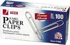 ACCO - 1-3/4" Wide Paper Fastener - Silver - Eagle Tool & Supply