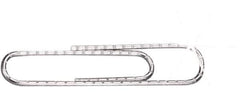 ACCO - 1-3/8" Wide Paper Fastener - Silver - Eagle Tool & Supply
