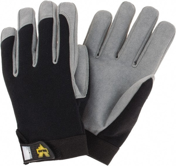 Valeo - Synthetic Leather/Polyester Work Gloves - - Eagle Tool & Supply